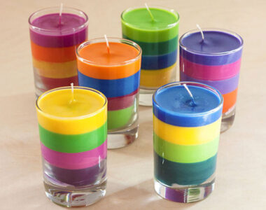 انواع رنگ شمع سازی