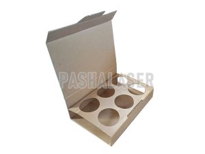 جعبه بسته‌بندی تخم مرغ شش عددی کد 3986