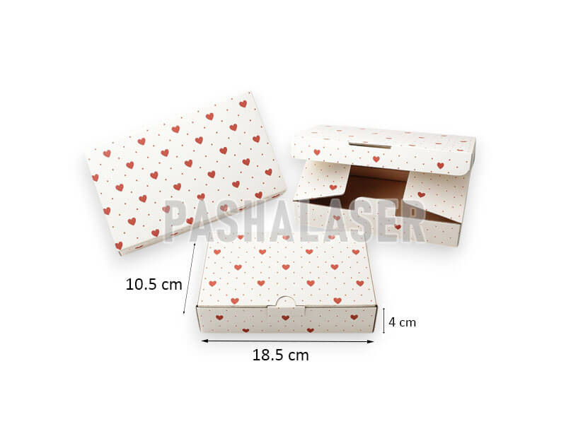 جعبه کادویی طرح قلب