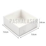 جعبه مقوایی درب طلقی