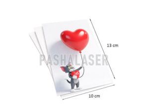 کارت گیفت شمع قلب (بسته 8 عددی) کد 39266