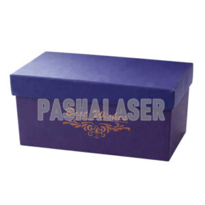 جعبه هدیه بنفش ساده