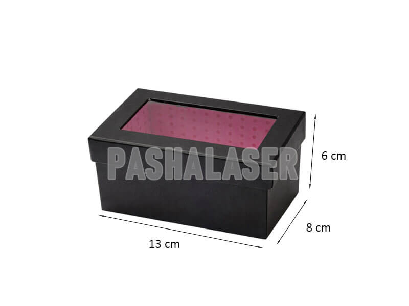 جعبه هدیه طلق دار