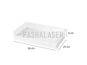 جعبه طلقی زیره رویه (بسته 5 عددی) کد 39216
