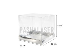 جعبه طلقی لوازم دکوری 12x8x12 ( بسته 10 عددی) کد 39221
