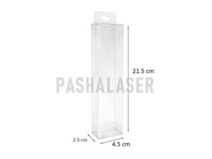 جعبه طلقی باریک آویزدار  (بسته ده عددی) کد 39229