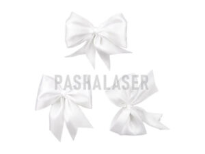 پاپیون دنباله‌دار  سفید کد 39307 (بسته 5 عددی)
