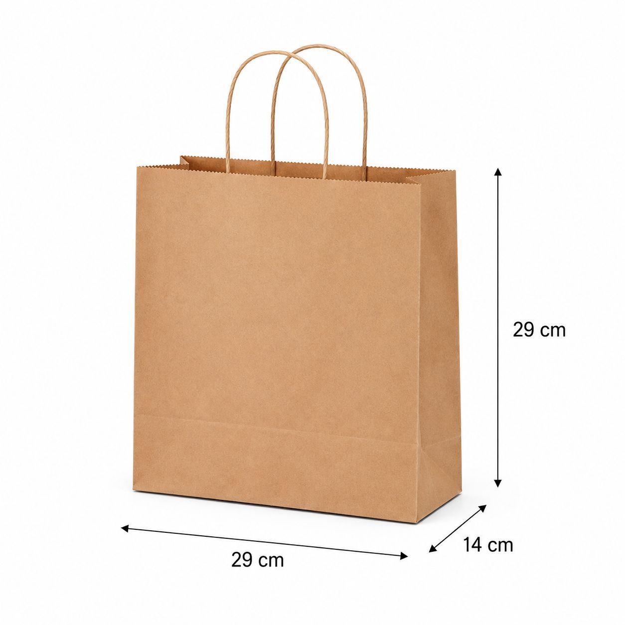 بگ کرافت دسته دار 29×29×14 سانتی متر کد 39371
